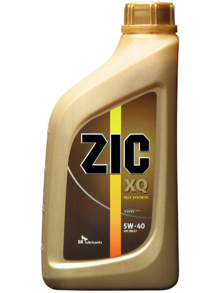 Моторное масло ZIC XQ 5w-40 1 л